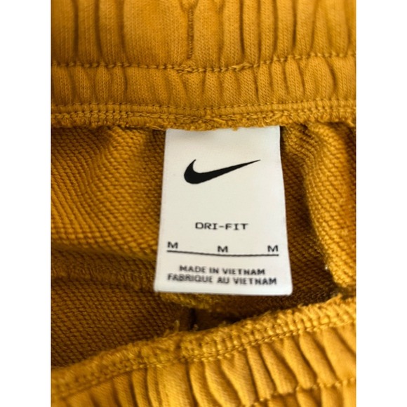 WOMEN'S NIKE DRI FIT STANDARD ISSUE JOGGERS PANTS RUNNING Medium Gold - Picture 3 of 8